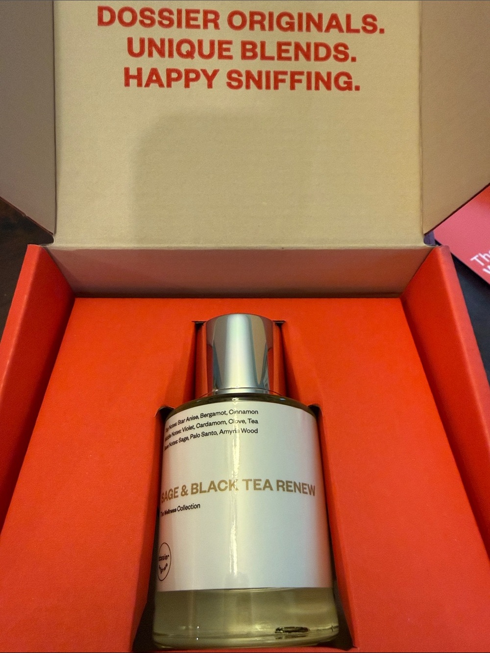 Dossier Sage & Black Tea Renew Fragrance Spray -